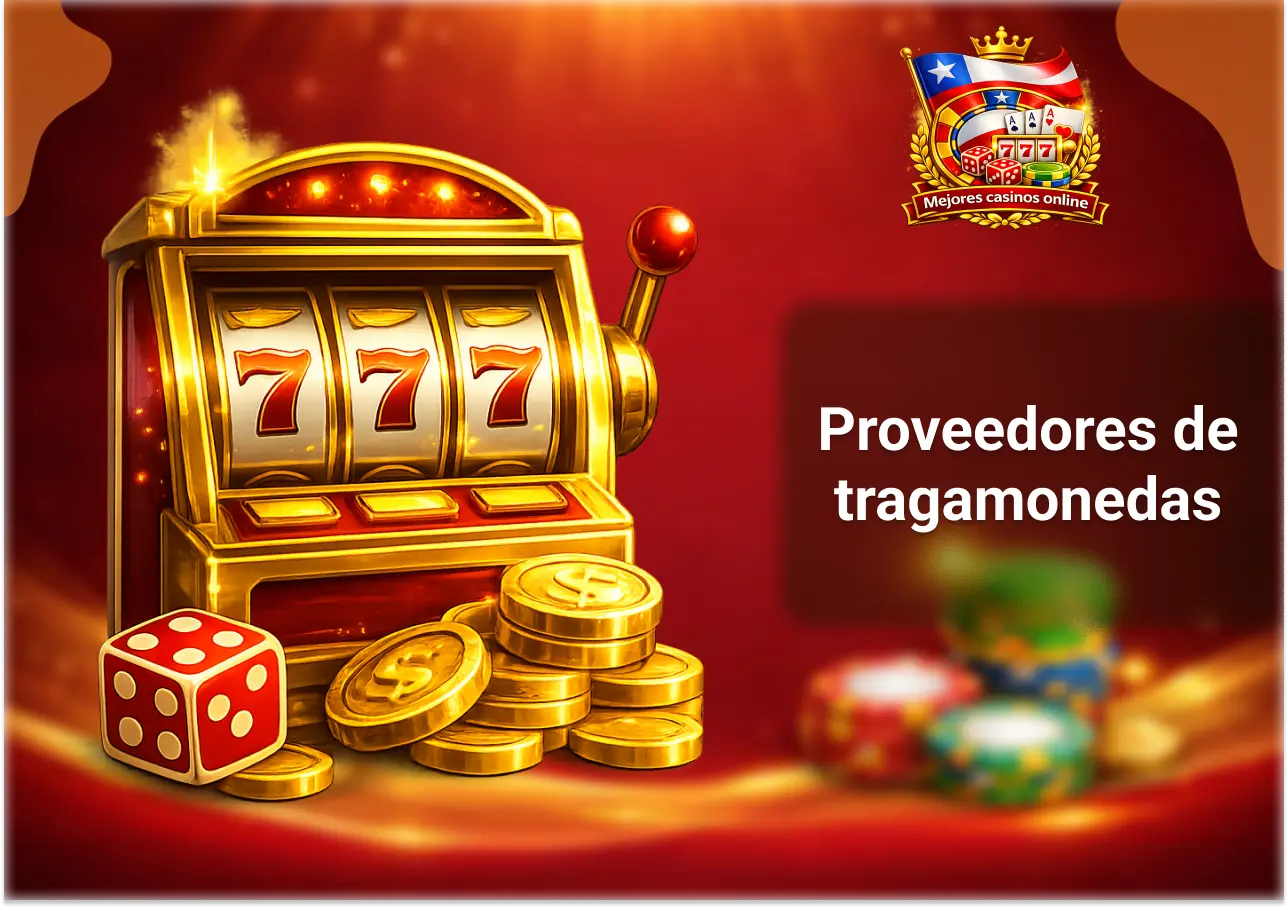 Proveedores de tragamonedas en Chile como NetEnt Microgaming Pragmatic Play con juegos populares